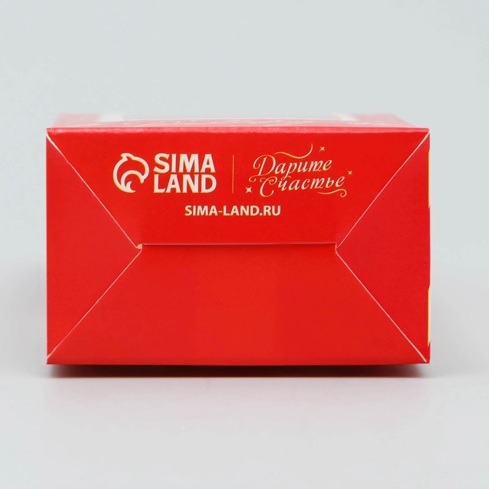 Коробка складная «Новогодняя почта», 6 х 14.5 х 5.5 см