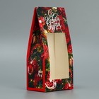 Коробка складная «Новогодняя», 9 × 19 × 6 см - фото 10901377