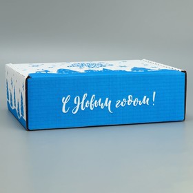

Коробка сборная «Снежный город», белый, 27 х 21 х 9 см