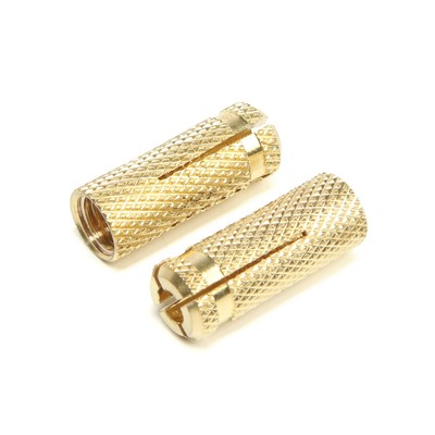 Анкер ЛОМ, забиваемый, латунный, оцинкованный, М10×40, 50 шт.