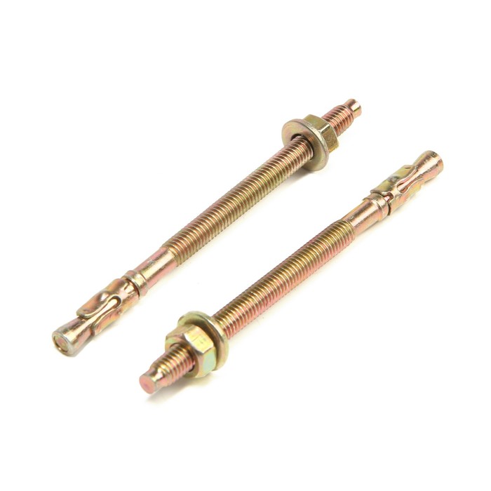 Анкер ЛОМ, клиновой, оцинкованный, 6×95 мм, 200 шт. - Фото 1