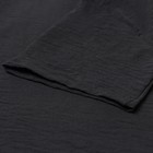 Костюм для девочки (футболка, брюки), цвет чёрный, рост 134 см - фото 24128297