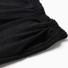 Костюм для девочки (футболка, брюки), цвет чёрный, рост 134 см - фото 24128299