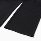 Костюм для девочки (футболка, брюки), цвет чёрный, рост 134 см - фото 24128300