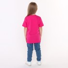 Футболка детская, цвет розовый, рост 104 см - Фото 4
