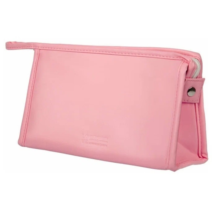 

Косметичка, 24х7х16 см, бледно-розовая