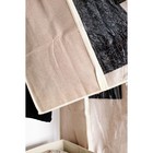 Чехол для одежды «Лен», 100х60 см, песочный - Фото 4
