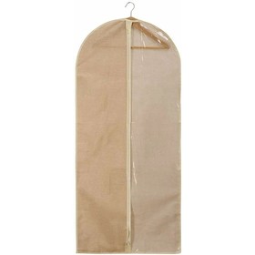 Чехол для одежды «Лен», 13.5х60 см, песочный