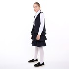Школьный костюм для девочек, цвет тёмно-синий, рост 122 см 9782640 - фото 10901553