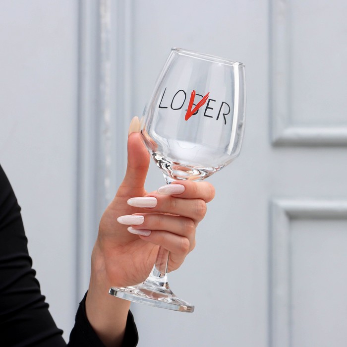 Бокал для вина "Lover" 350 мл - Фото 1