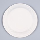 Набор бумажной посуды «С днём рождения», чёрный: 6 тарелок, 1 гирлянда, 6 стаканов, 6 колпаков - Фото 6