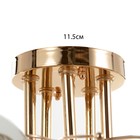 Люстра "Астра" 5х40Вт Е27 золото 54х54х23см - фото 22660558