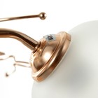 Люстра "Астра" 5х40Вт Е27 золото 54х54х23см - фото 22660560