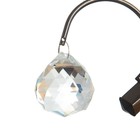 Люстра "Цинния" 5х40Вт Е27 бронза 59х59х92(52)см - фото 22660578