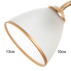 Люстра "Цинния" 3х40Вт Е27 золото 59х59х92(52)см - фото 24442367