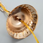 Люстра "Цинния" 3х40Вт Е27 золото 59х59х92(52)см - фото 24442371