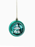 Ёлочные игрушки «Праздник», шары новогодние, d=8 см, 4 шт., красный/зелёный - фото 7569172