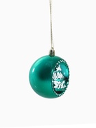 Ёлочные игрушки «Праздник», шары новогодние, d=8 см, 4 шт., красный/зелёный - фото 7569173