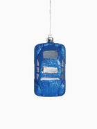 Ёлочные игрушки 3 шт., «Зимнее волшебство, Машинки» пластик, 9×3.5 см, синий - Фото 3