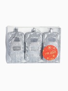 Ёлочные игрушки 3 шт., «Зимнее волшебство, Машинки» пластик, 9×3.5 см, серебро - Фото 6