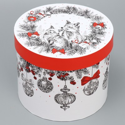 Подарочные коробки новогодние 5 в 1 «Уютные мгновения», 13×14 ‒ 19.5×22 см