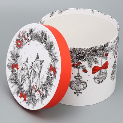 Подарочные коробки новогодние 5 в 1 «Уютные мгновения», 13×14 ‒ 19.5×22 см