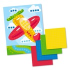 Аппликация «Самолет», 4 цвета, 200 элементов - Фото 6