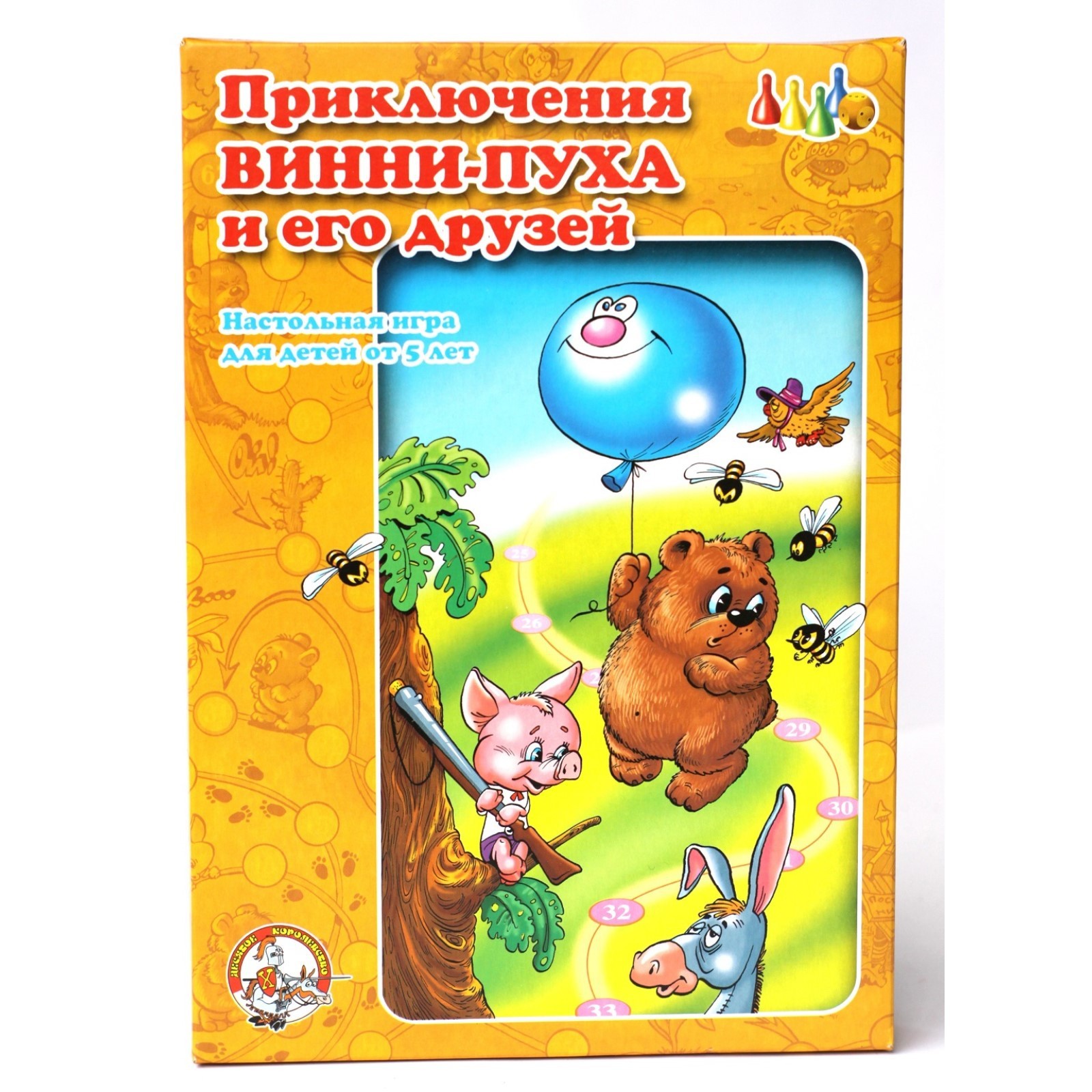 Игра настольная «Приключения Винни-Пуха и его друзей»