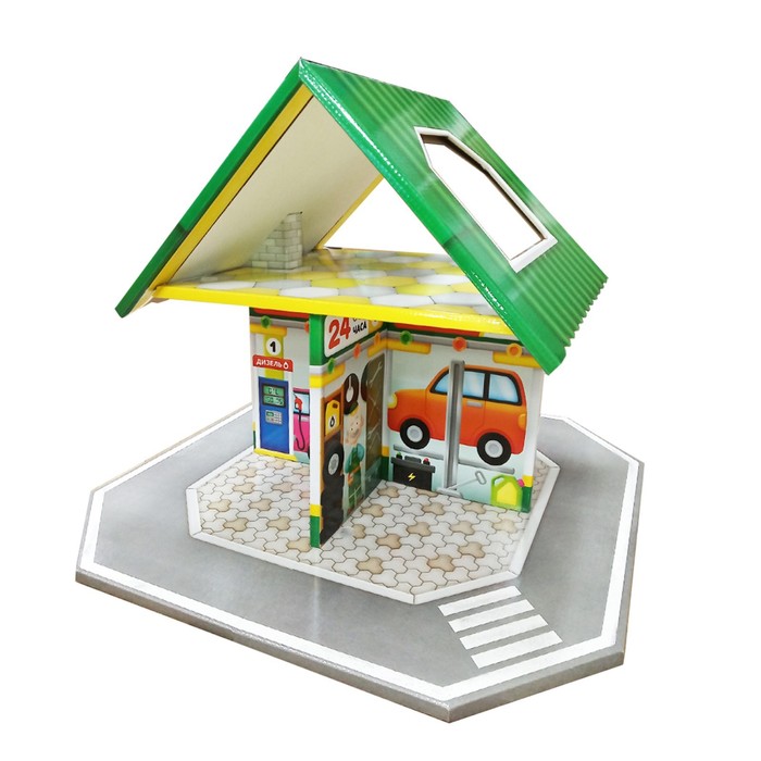 Кукольный домик Dream House, «Автозаправка» - фото 1907813462