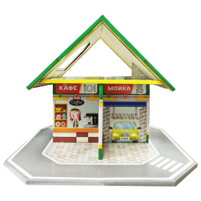 Кукольный домик Dream House, «Автозаправка» - фото 1907813464