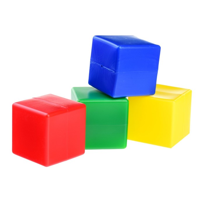 Набор кубиков «Строительный», 11 элементов - фото 1909275924