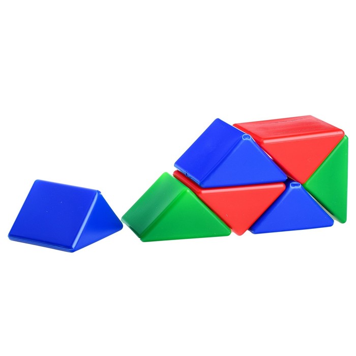 Набор кубиков «Теремок», 21 элемент - фото 1909275952