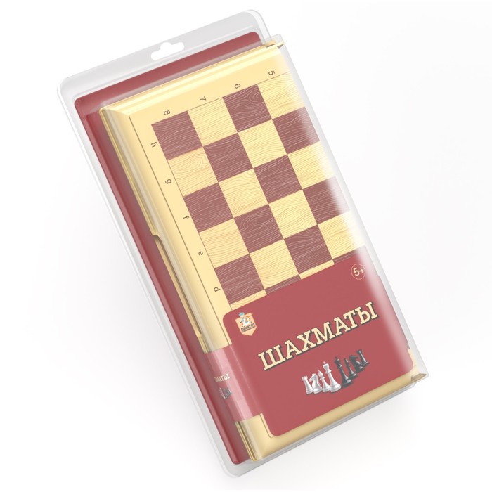 Шахматы, большие, цвет бежевый - Фото 1