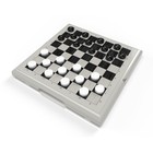 Шашки-шахматы, большие, цвет серый - Фото 2