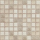 Панель ПВХ Мозаика коричневая с узорами 960х480 мм - Фото 2