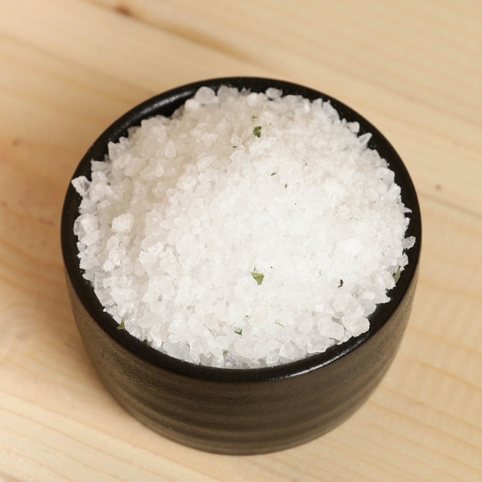 Соль для бани с травами "Смородина - Мята" в прозрачной банке 400 г