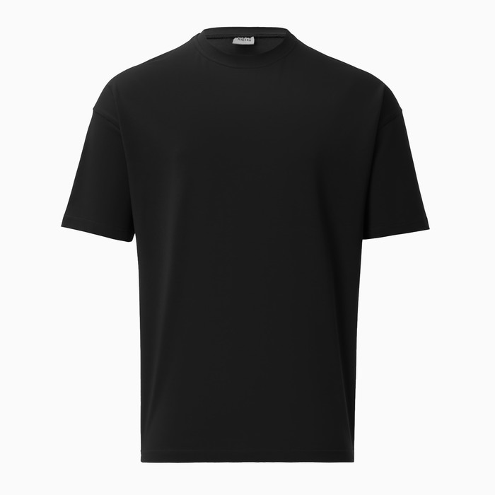 

Футболка мужскаяиз органического хлопка MINAKU OVERSIZE FIT: цвет чёрный, р-р 44