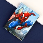 Блокнот А7, 64 листа, в твёрдой обложке, Человек-паук - Фото 5