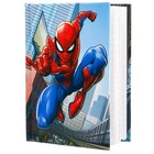 Блокнот А7, 64 листа, в твёрдой обложке, Человек-паук - фото 7232266