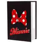Блокнот А7 "Minnie", 64 листа, в твёрдой обложке, Минни Маус - фото 7232280