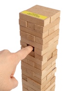 Падающая башня дженга, настольная игра «Вечеринка», 54 бруска с заданиями, 18+ - Фото 7