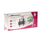 Кронштейн Ultramounts UM 804F, для ТВ, фиксированный, 17-43", до 30 кг, 27 мм от ст, черный - фото 51435986 Кронштейн Ultramounts UM 804F, для ТВ, фиксированный, 17-43", до 30 кг, 27 мм от ст, черный - фото 51435986