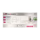 Кронштейн Ultramounts UM 804F, для ТВ, фиксированный, 17-43", до 30 кг, 27 мм от ст, черный - фото 51435987 Кронштейн Ultramounts UM 804F, для ТВ, фиксированный, 17-43", до 30 кг, 27 мм от ст, черный - фото 51435987
