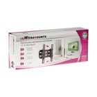 Кронштейн Ultramounts UM 836T, для ТВ, наклонный, 17-43", до 35 кг, 50 мм от ст, черный - фото 51435999 Кронштейн Ultramounts UM 836T, для ТВ, наклонный, 17-43", до 35 кг, 50 мм от ст, черный - фото 51435999
