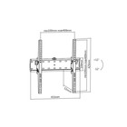 Кронштейн Ultramounts UM 838T, для ТВ, наклонный, 32-55", до 40 кг, 53 мм от ст, черный - фото 51436002 Кронштейн Ultramounts UM 838T, для ТВ, наклонный, 32-55", до 40 кг, 53 мм от ст, черный - фото 51436002