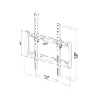 Кронштейн Trone ТЕХНО-400, для ТВ, наклонный, 32"-65", до 25 кг, 27 мм, чёрный - фото 51436129 Кронштейн Trone ТЕХНО-400, для ТВ, наклонный, 32"-65", до 25 кг, 27 мм, чёрный - фото 51436129