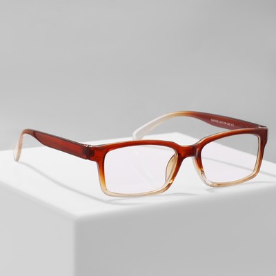 Готовые очки GA0133 (Цвет: C1 коричневый; диоптрия: +1; тонировка: Нет)