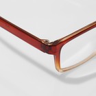 Готовые очки GA0133 (Цвет: C1 коричневый; диоптрия: +1; тонировка: Нет) - Фото 3