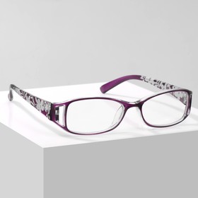 Готовые очки GA0156 (Цвет: C3 фиолетовый; диоптрия: +2; тонировка: Нет)