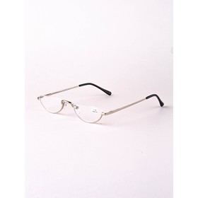 Готовые очки GA0060 (Цвет: C2 серебряный; диоптрия: +1,25; тонировка: Нет)
